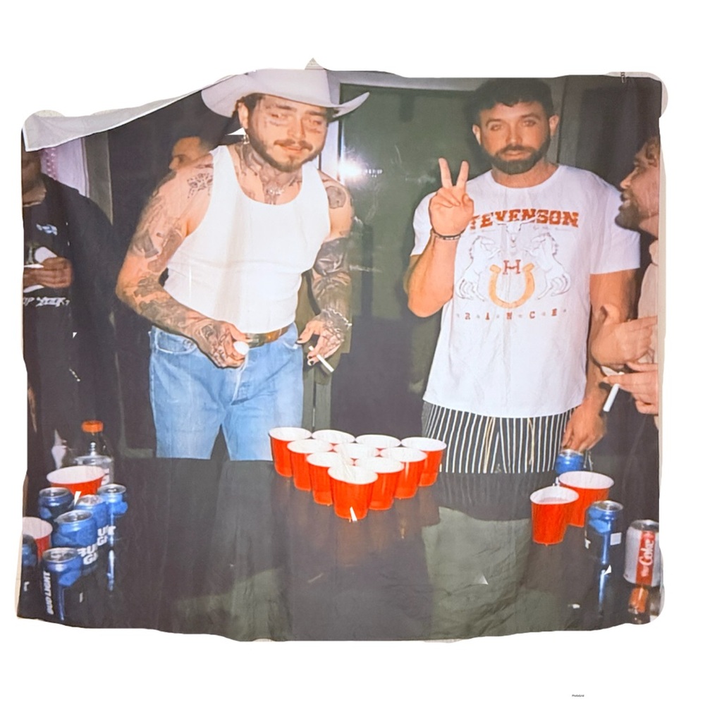Large post Malone tapestry wall hanging art party wall covering fabric